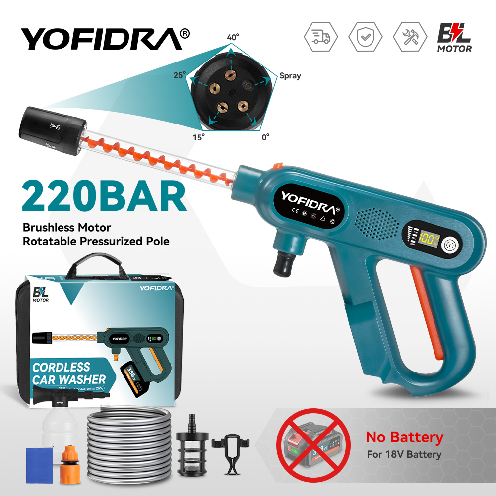 Car Shampoo Ph - YOFIDRA 3500W Pistola per lavatrice per