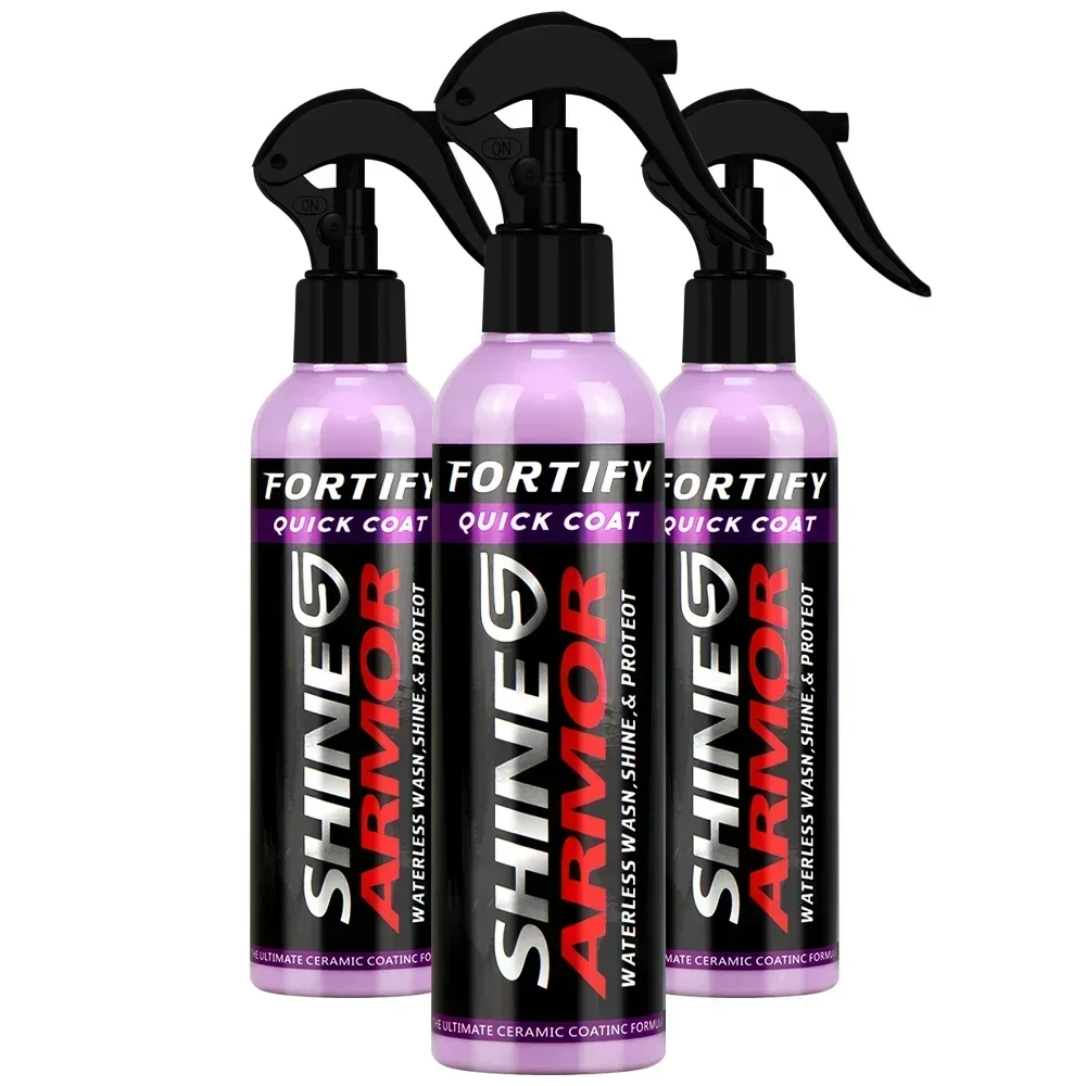 Car Wax Ceramic Coating - SHINE ARMOR Fortify Quick Coat: Spray