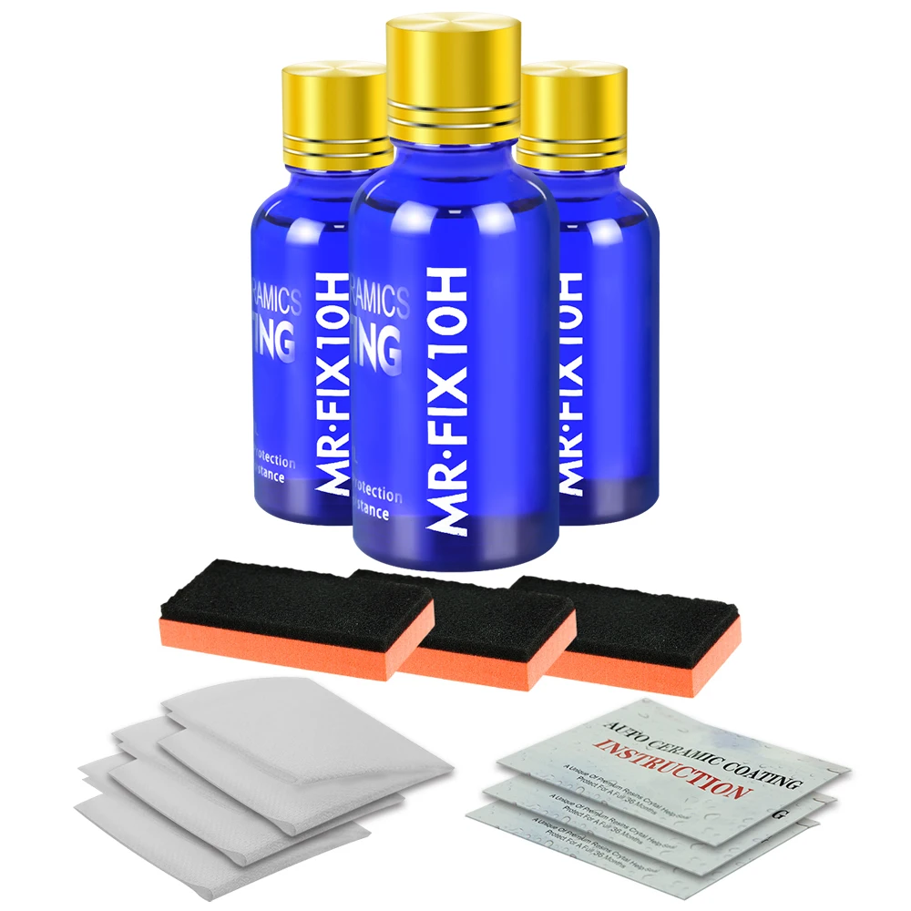 Car Wax Ceramic Coating - 3PCS 10H Rivestimento In Ceramica Cera
