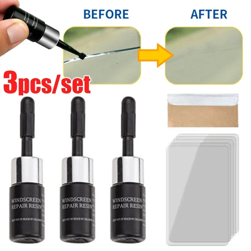 Glass Cleaner Streak - Set di agenti fluidi per la