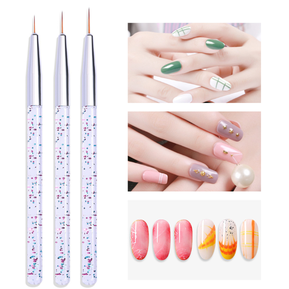 Detailing Brush Set - LINMANDA Set di 3 penne per