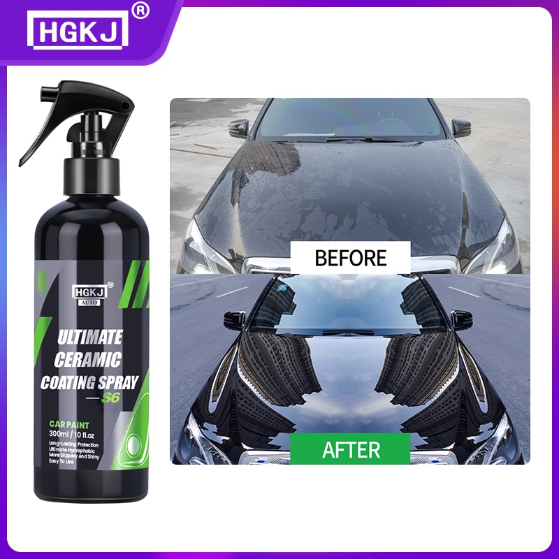 Car Wax Ceramic Coating - HGKJ S6 Ultimate Rivestimento ceramico Spray