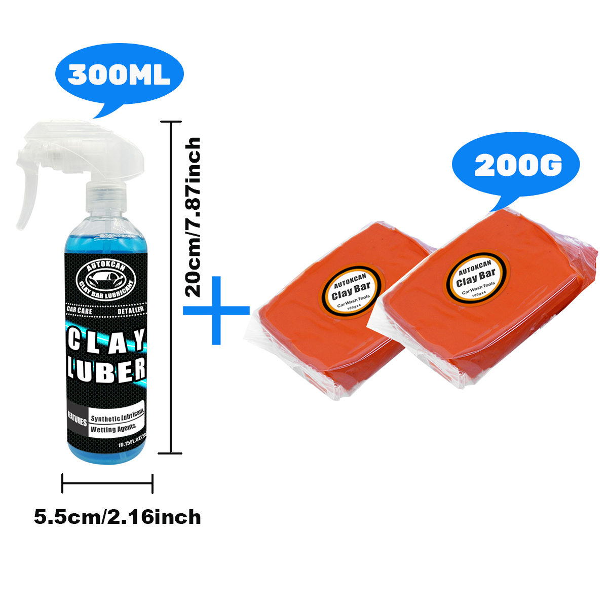Clay Bar Lubricant - Barra di argilla per auto da