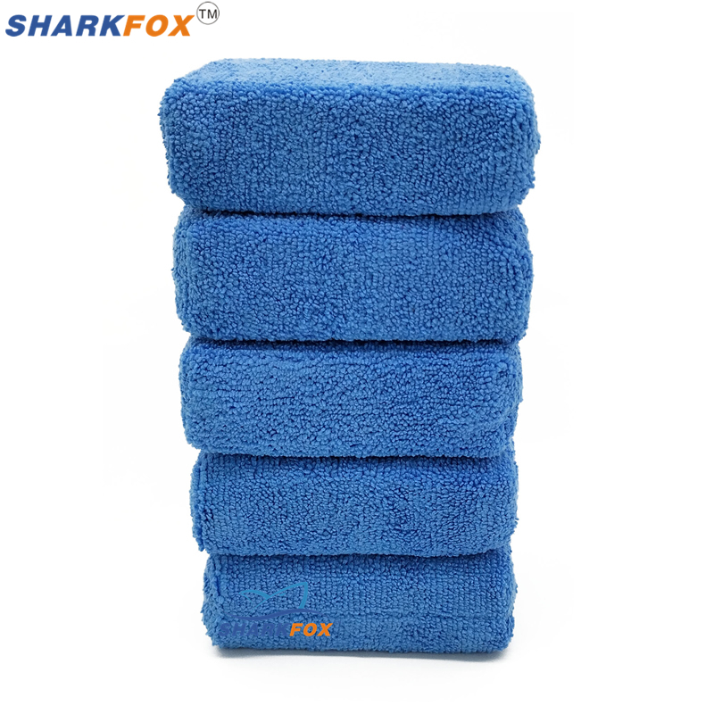 Wax Applicator Pad - Sharkfox 5 Pz/lotto Applicatori Rettangolari In