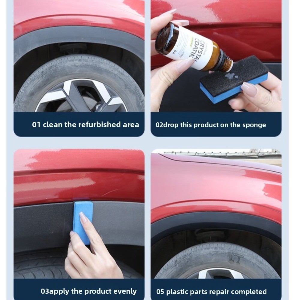 Trim Restorer Plastic - Nuovo rivestimento di cristallo durevole Rivestimento