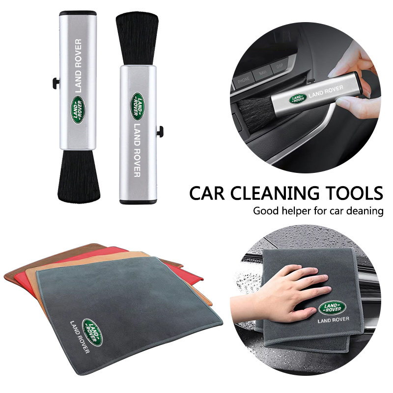 Microfiber Towel Detailing - Spazzola Morbida per Pulizia Auto, Asciugamano