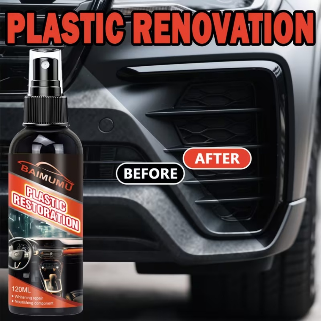 Trim Restorer Plastic - Spray Rinnovatore per Plastica Auto 120ml,