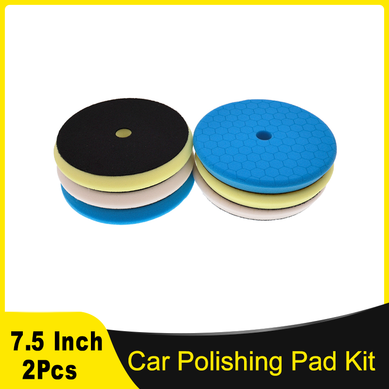 Polish Pad Set Buffer - Kit di Tamponi per Lucidatura Auto