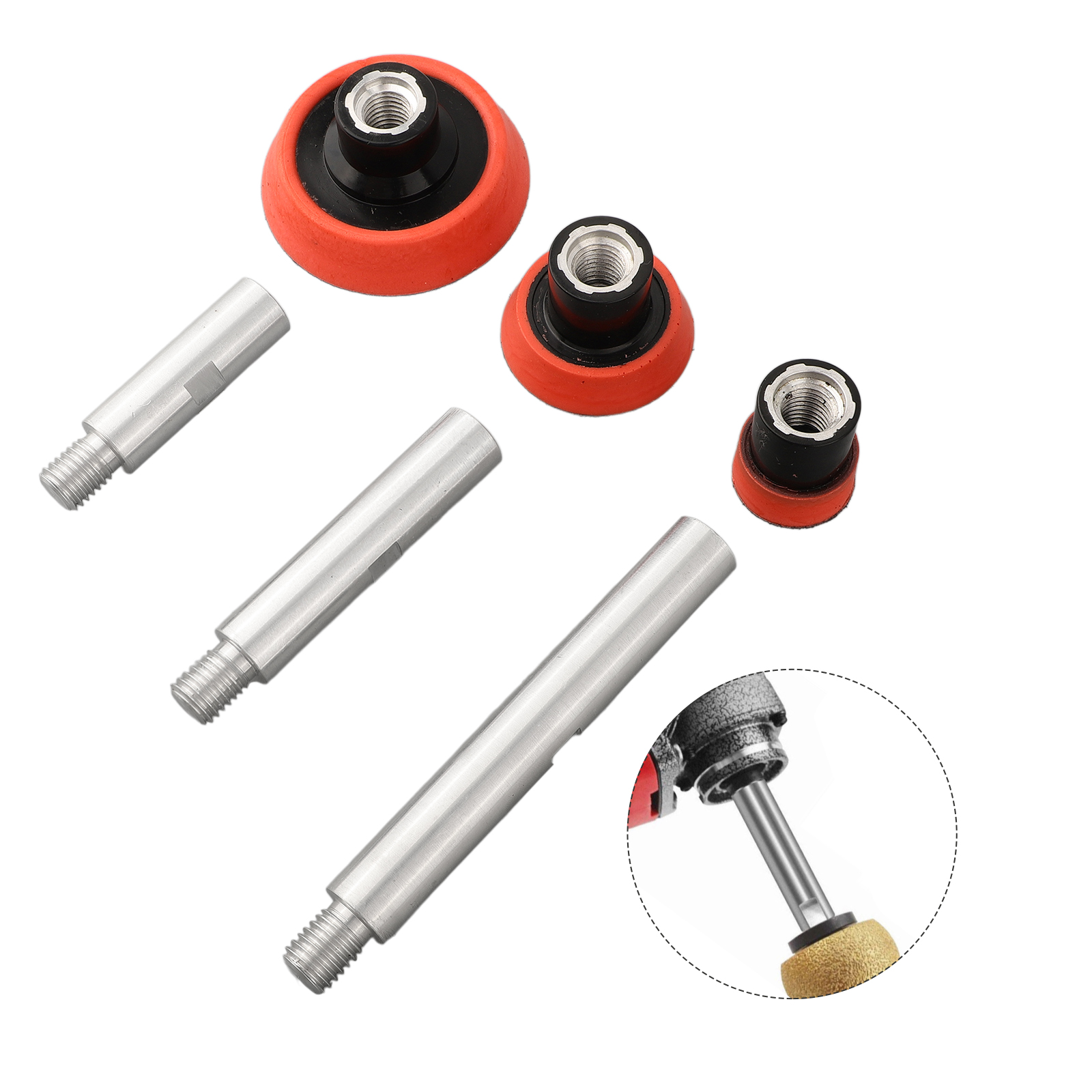 Polish Pad Set Buffer - Set di Prolunghe per Lucidatrice con