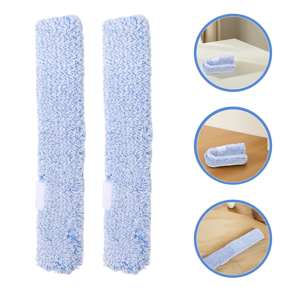 Glass Cleaner Streak - 2 Pezzi Testine di Ricambio per
