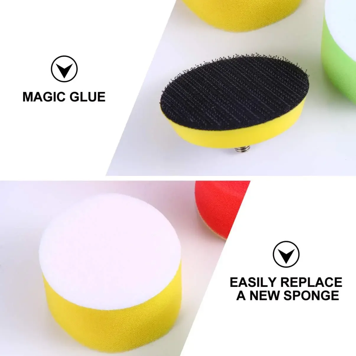 Set di 5/16 Spugne Lucidanti d - Polish Pad Set Buffer recensione e prezzo