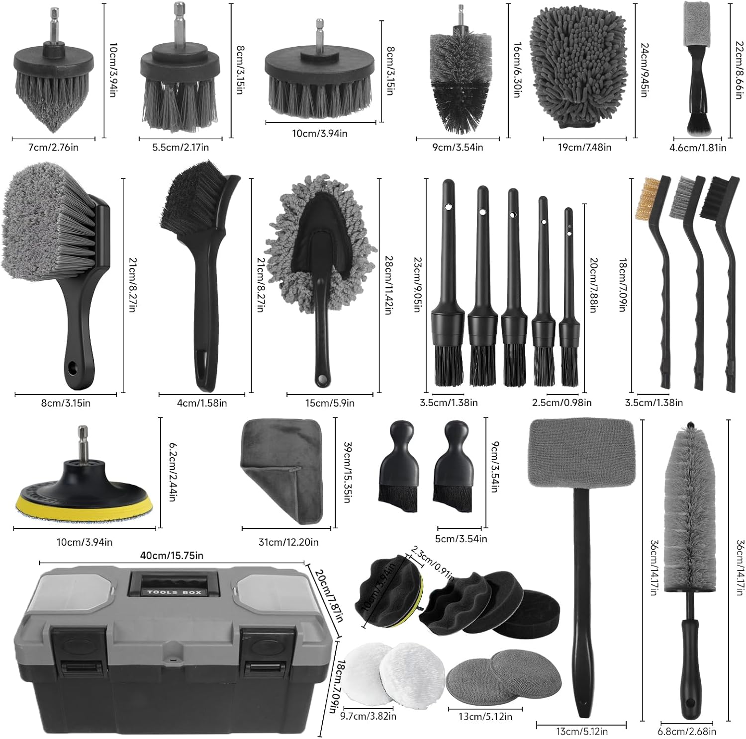 Kit per la Pulizia dell'Auto,  - Interior Detailing Kit recensione e prezzo
