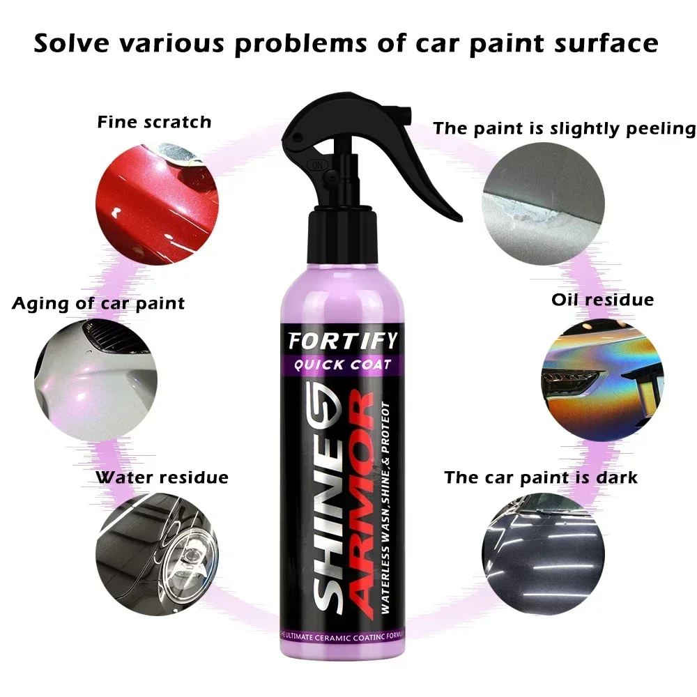 SHINE ARMOR Fortify Quick Coat - Car Wax Ceramic Coating recensione e prezzo