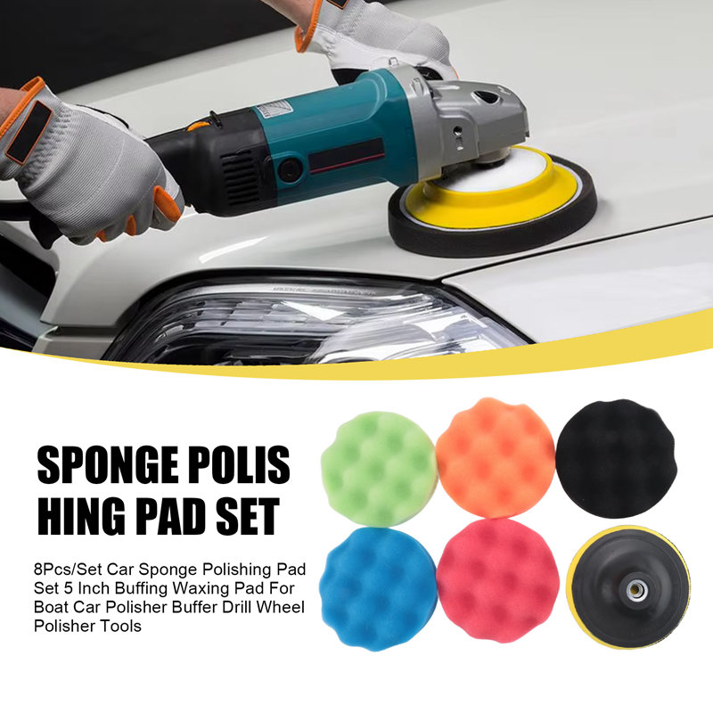 ABJA-8 Pz/set Auto Spugna Tamp - Polish Pad Set Buffer recensione e prezzo