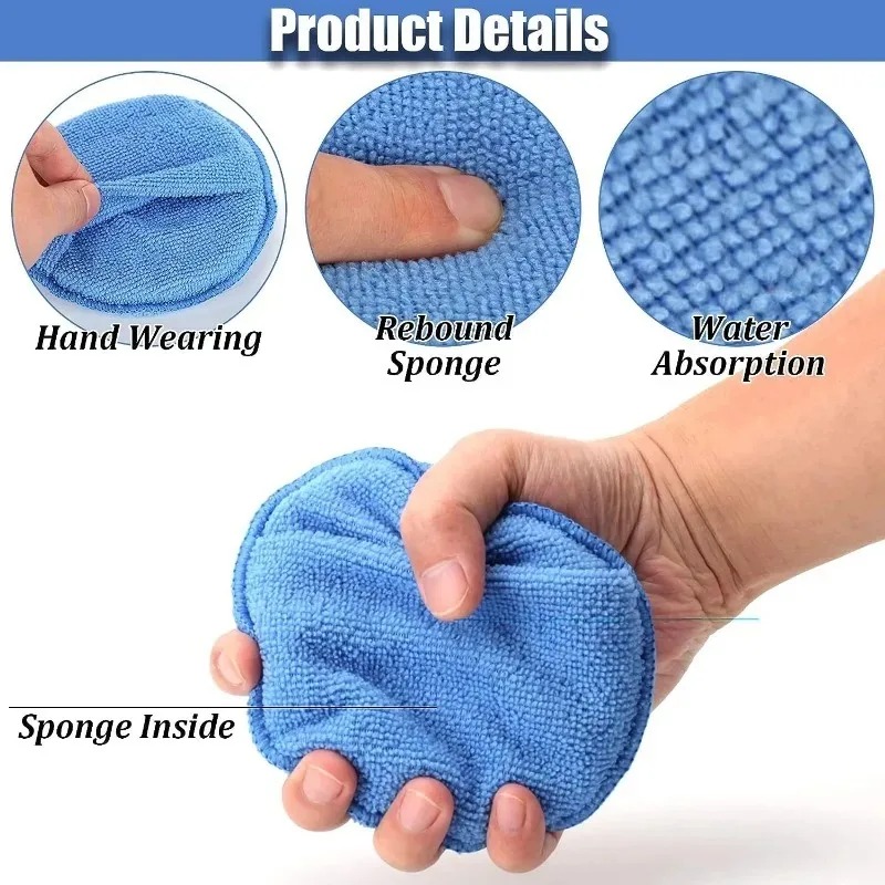 Set di 10 Spugne Applicatrici  - Wax Applicator Pad recensione e prezzo