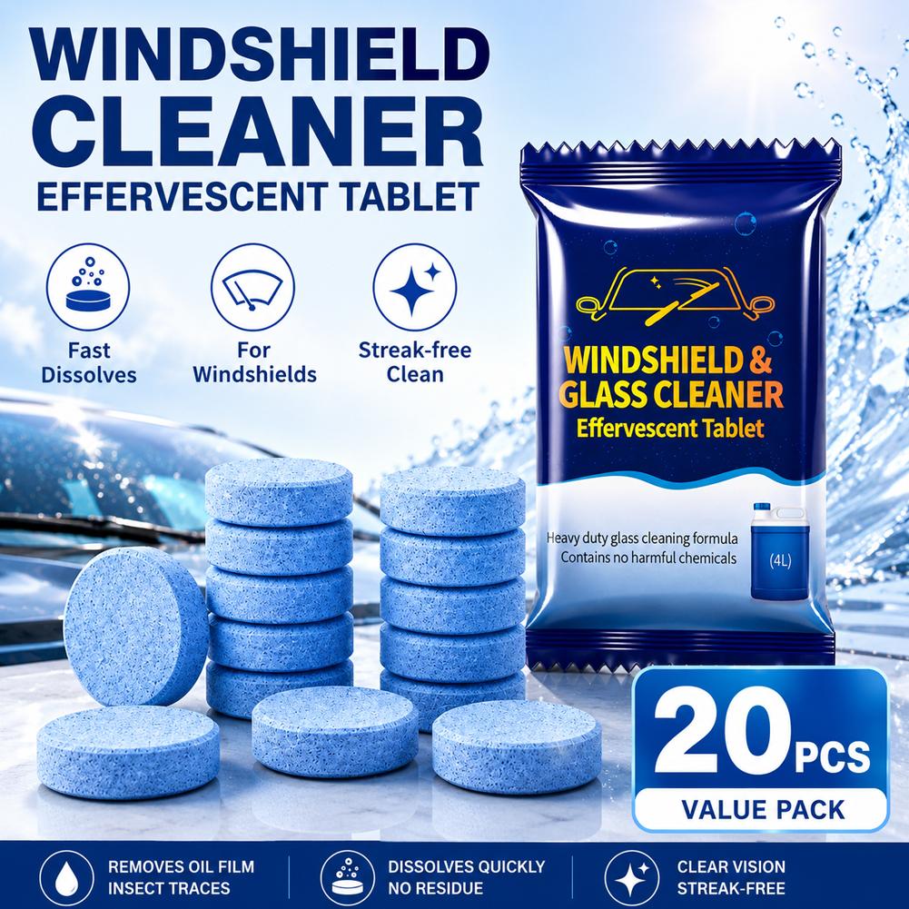 Pastiglie Effervescenti per La - Glass Cleaner Streak recensione e prezzo