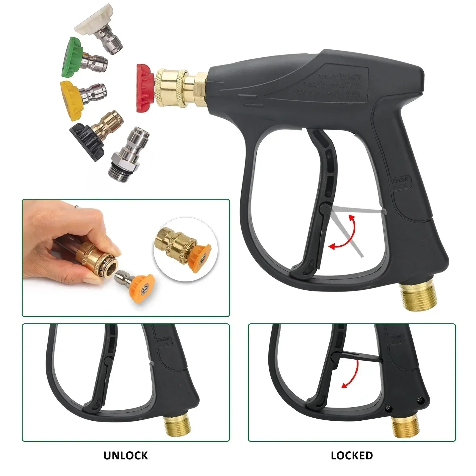 Kit Pistola Idropulitrice e Ca - Pressure Washer Foam Gun recensione e prezzo