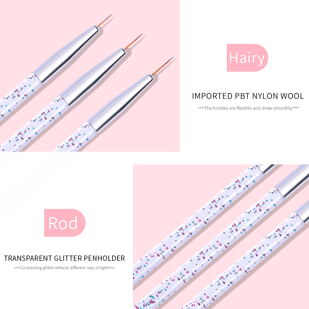 LINMANDA Set di 3 penne per na - Detailing Brush Set recensione e prezzo