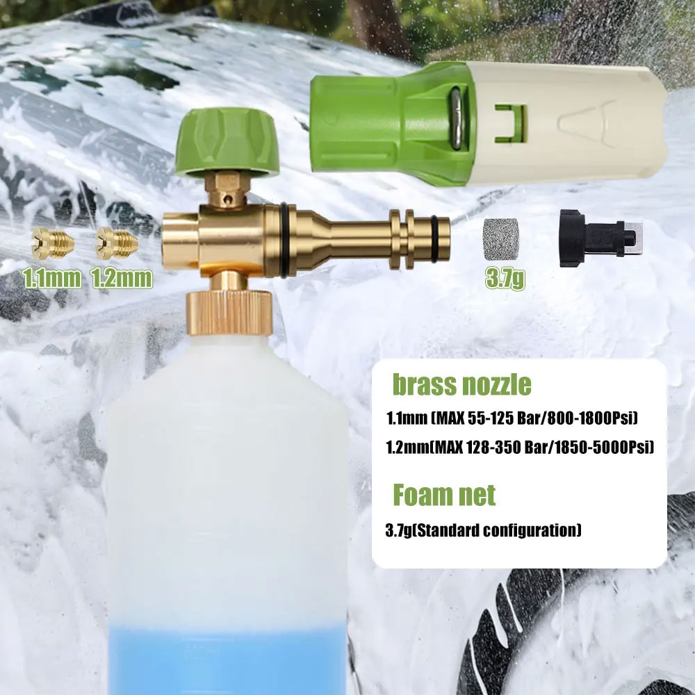 Pistola in schiuma di allumini - Pressure Washer Foam Gun recensione e prezzo