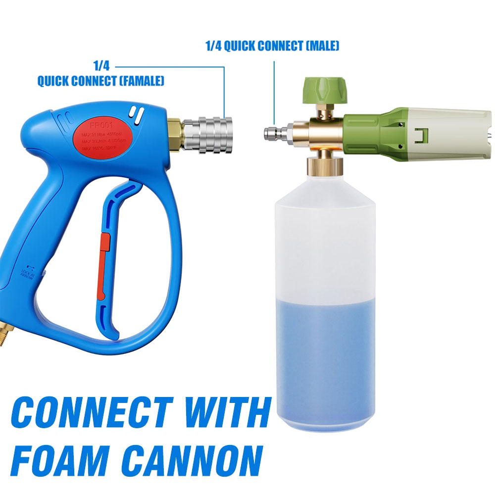 Pistola in schiuma di allumini - Pressure Washer Foam Gun recensione e prezzo