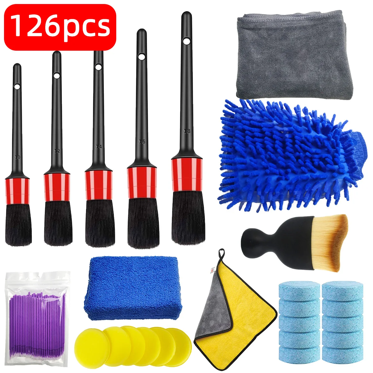Kit di pulizia dei dettagli de - Dirt Brush Interior recensione e prezzo