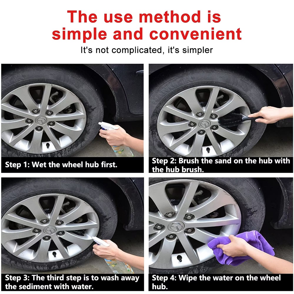 Spazzola per ruota per auto Se - Wheel Cleaner Alloy recensione e prezzo