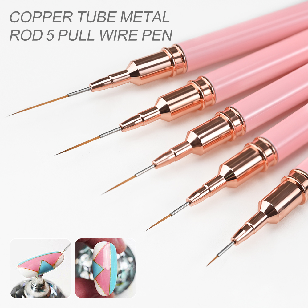 Set di 5 Pennelli per Nail Art - Detailing Brush Set recensione e prezzo