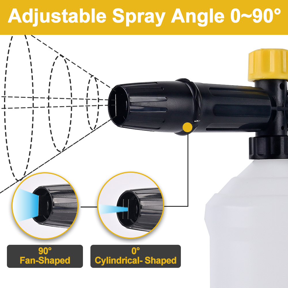 Rondella di pressione lancia s - Pressure Washer Foam Gun recensione e prezzo