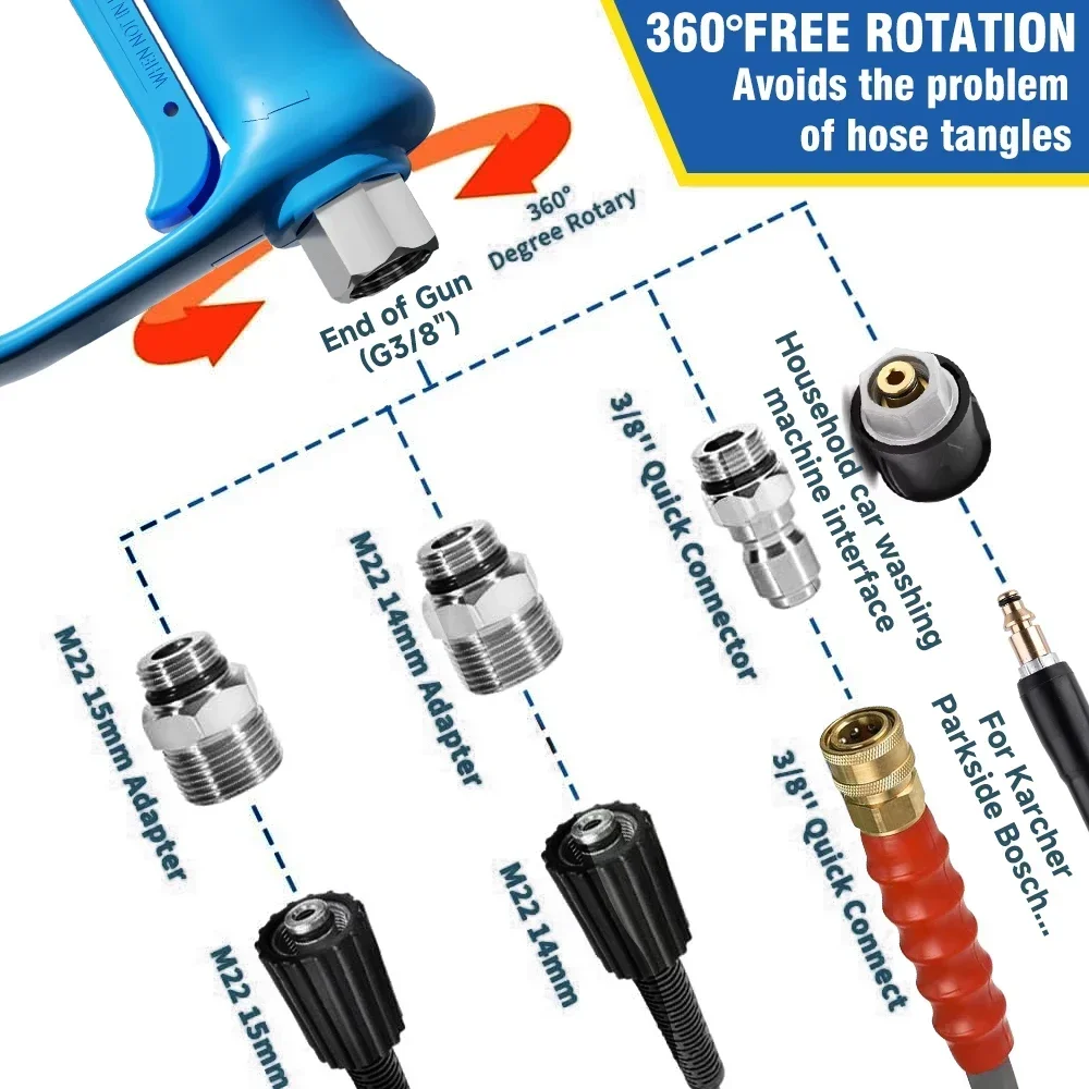 Idropulitrice ad alta pression - Pressure Washer Foam Gun recensione e prezzo