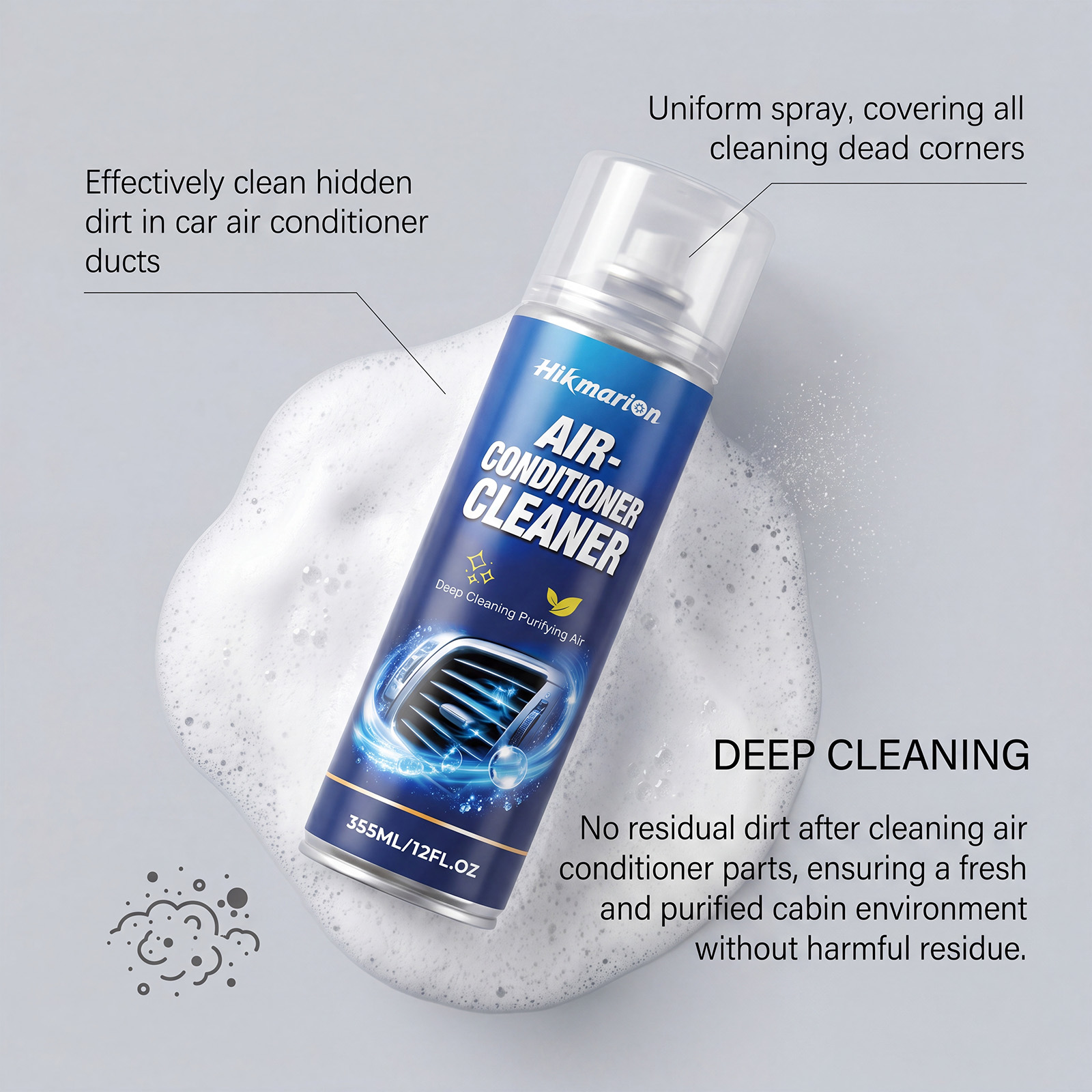 Spray detergente per climatizz - Odor Eliminator Car recensione e prezzo