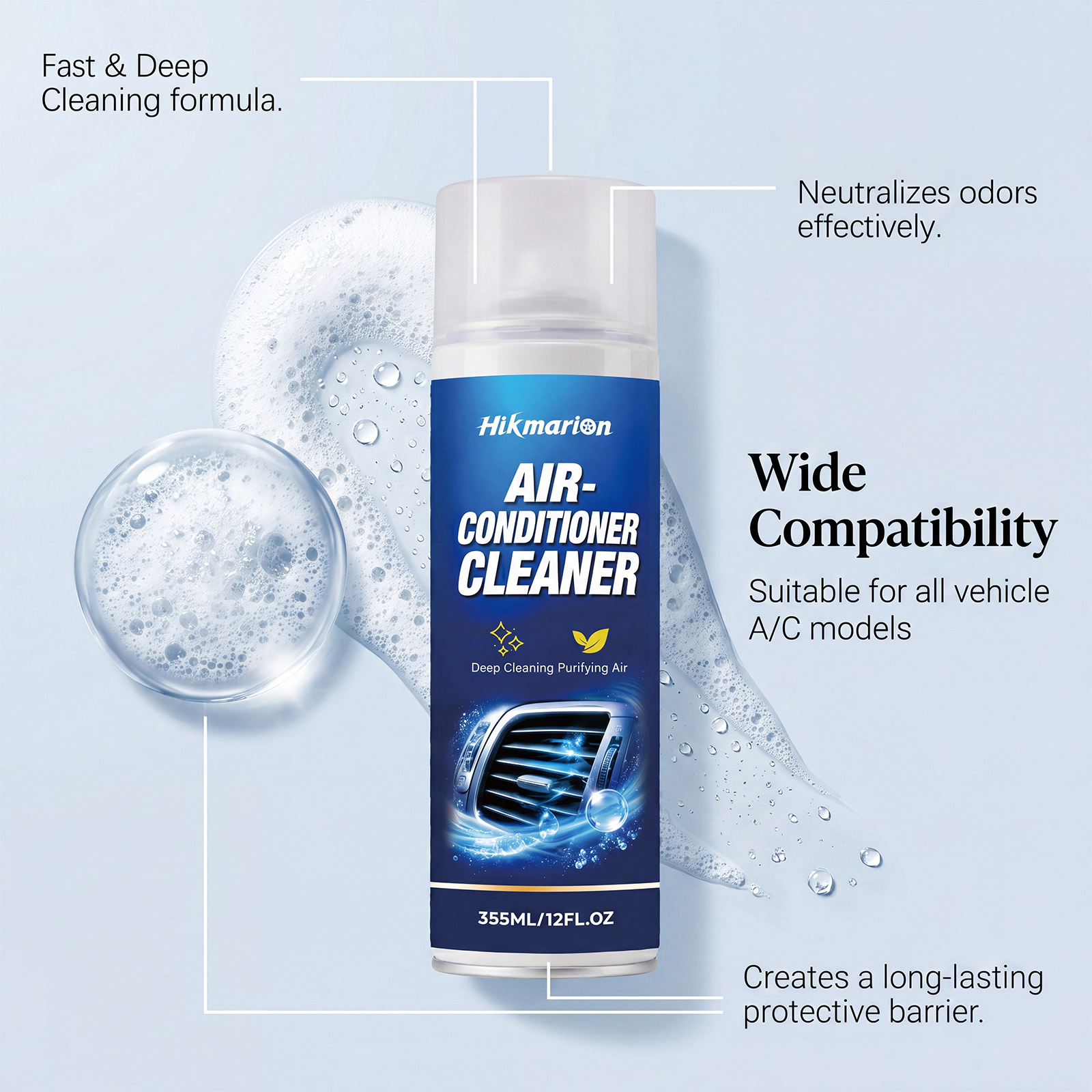 Spray detergente per climatizz - Odor Eliminator Car recensione e prezzo