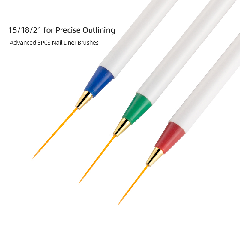 Kit di pennelli per nail art d - Detailing Brush Set recensione e prezzo