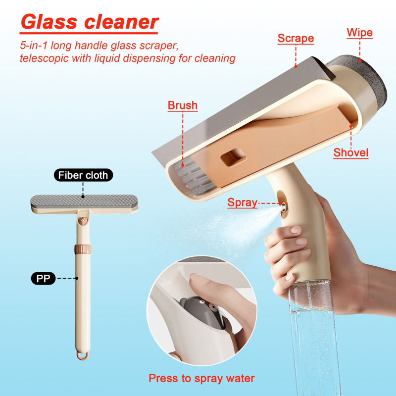Lavavetri 4-in-1 Estensibile c - Glass Cleaner Streak recensione e prezzo