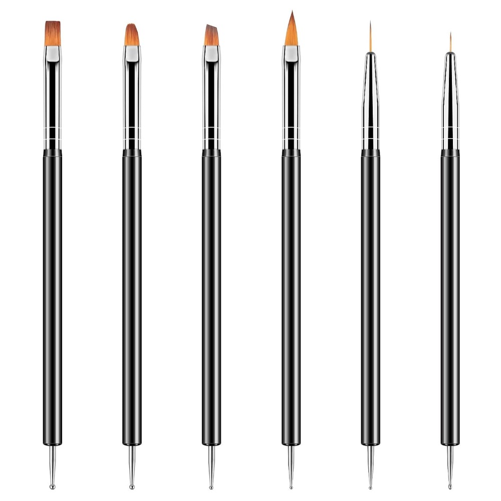 Kit 6 Pennelli Doppia Punta pe - Detailing Brush Set recensione e prezzo
