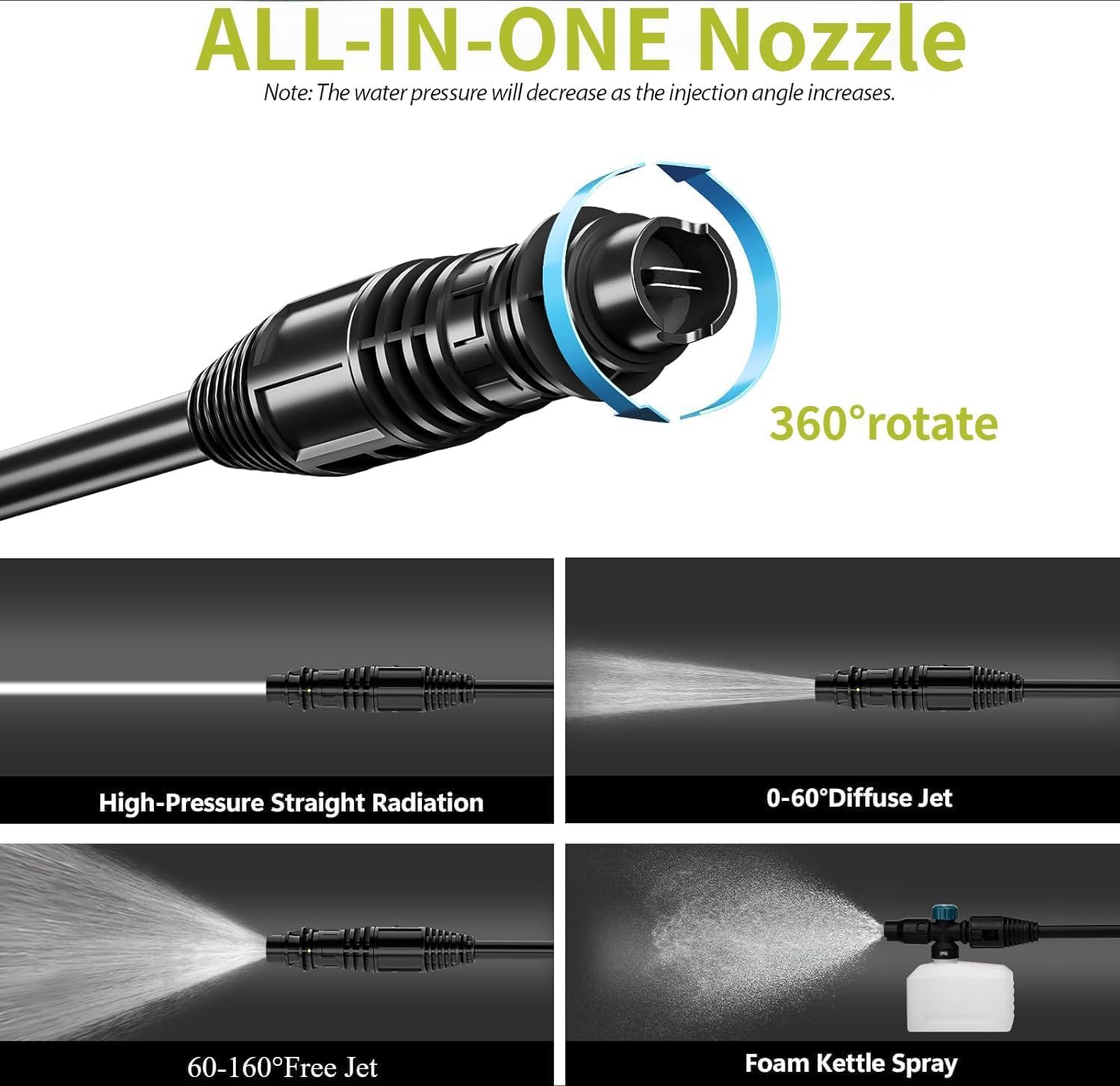 Idropulitrice elettrica 4000PS - Pressure Washer Foam Gun recensione e prezzo