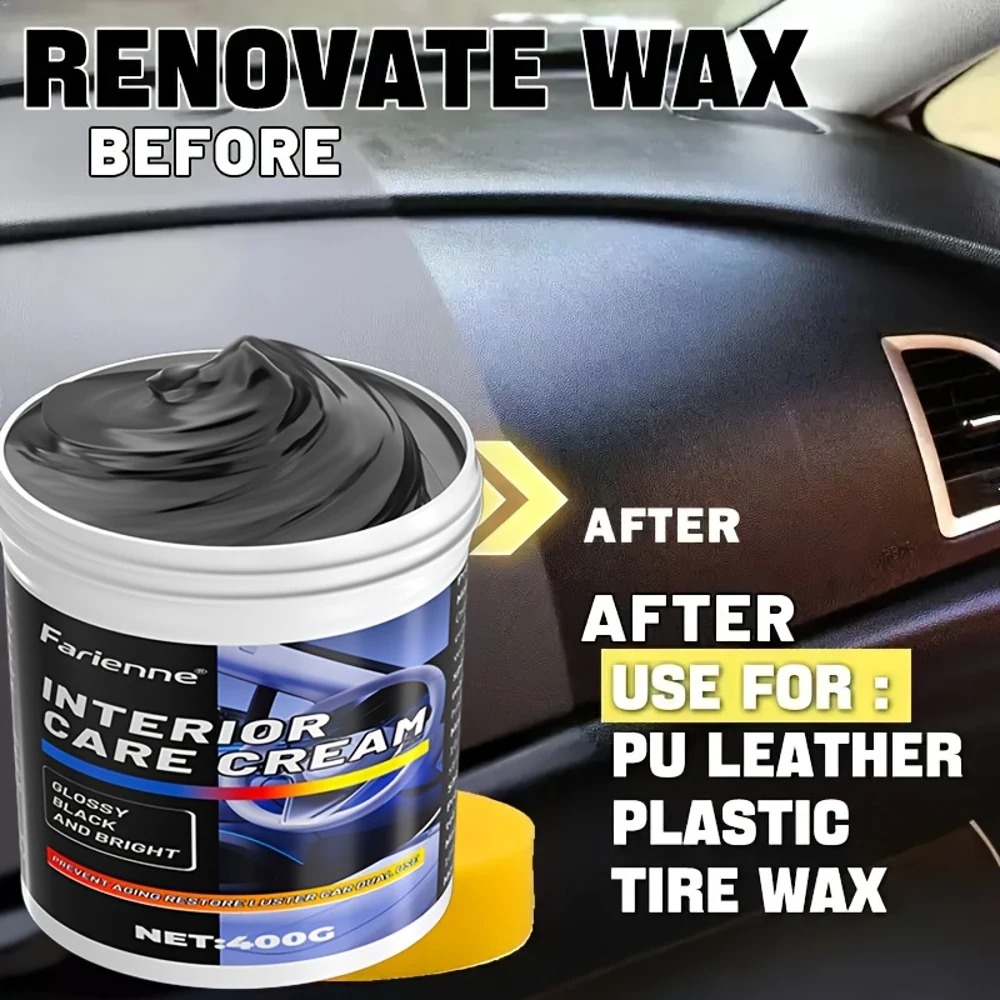 NUOVA cera rinnovatrice in pla - Trim Restorer Plastic recensione e prezzo
